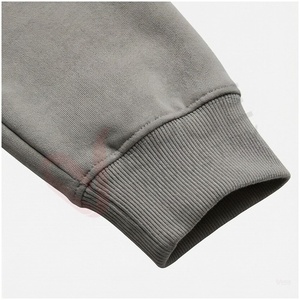 Conjunto de Sudadera con Capucha y Pantalones Deportivos Grises para Hombre, Manga Larga, Color Sólido, Transpirable, Corte Regular, Ropa Casual de Otoño - Product Image 6