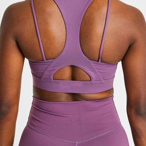 Plus Size Solid Yoga Set Women Seamless Sports Bra Legging Sets Belt Lace Rhinestone High Quality Fitness Wear Washed Waist - Product Image 6