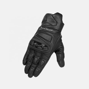 Gants de moto de course à prix de gros, protection en fibre de carbone, paume antidérapante, cuir de chèvre véritable - Product Image 2