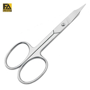 Ciseaux de soin des ongles de qualité supérieure pointe de flèche lames droites ciseaux de manucure en acier inoxydable - Product Image 1