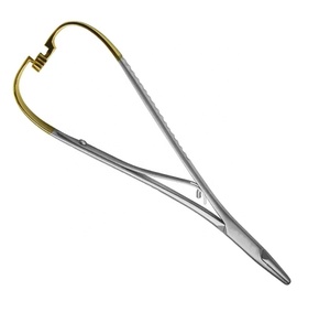 Portaagujas Manuales Tc Mathieu, Ligeros, Delicados, de Punta Fina, Instrumento Quirúrgico de Acero Inoxidable de Alta Calidad - Product Image 3