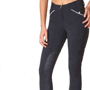 Pantalones de Montar a Caballo de Alta Calidad, Elásticos en 4 Direcciones, Leggings, Ropa Ecuestre, en Tela Técnica con Tacto Suave - Product Image 1