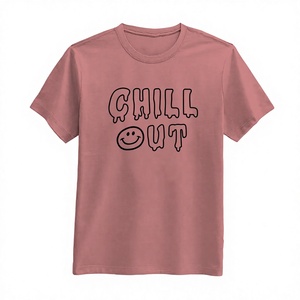 Chill Out Smiley <b>Face</b> Print Men's Short Sleeve <b>T</b>-<b>Shirt</b> O-Neck Casual Regular Fit Cotton Jersey - Product Image 1