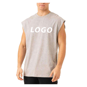 Breathable Men Sleeveless T-Shirts Quick Dry Men Sleeveless T-Shirts Customized Men Sleeveless T-Shirts - Product Image 1