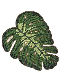 Manufacturer of Place Mats Handmade <b>Beaded</b> <b>Placemat</b> Tablemat Ivory <b>Beaded</b> <b>Placemat</b> Decorative <b>Beaded</b> <b>Placemats</b> for Sale - Product Image 3