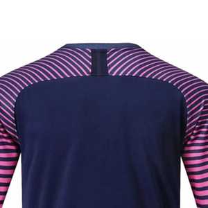 Camiseta de Fútbol de Manga Larga para Hombre, Cuello Redondo, Rayas Sublimadas, Poliéster que Absorbe la Humedad, Ropa Deportiva, Manga Completa, Ajuste para Adultos - Product Image 5