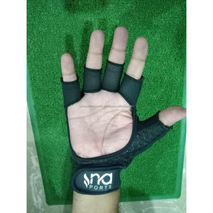 Guantes de lanzamiento de la mejor calidad, precio barato, logotipo personalizado, juegos de lanzamiento antideslizantes, guantes de agarre, guantes de lanzamiento de medio dedo - Product Image 4