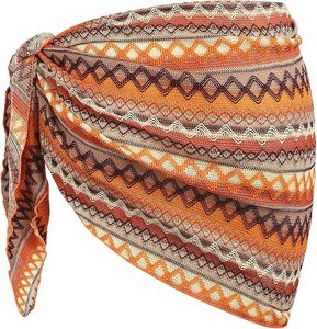 Custom Women's Crochet Beach <b>Sarong</b> Cover Up Tie Side Swimwear Wrap Wholesale OEM Manufacturer - Product Image 2