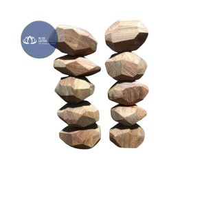 Jeu d'empilage de blocs en bois éducatifs de haute qualité pour enfants, développement de la motricité fine, jouet Montessori, vente en gros, export - Product Image 1