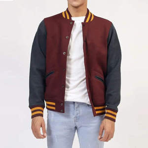 Premium Varsity Letterman <b>Jacket</b> <b>for</b> <b>Men</b> Winter Polyester Quick Dry Breathable Warm Comfortable <b>Casual</b> Streetwear Outerwear - Product Image 5