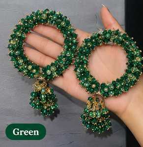 Magnifiques ensembles de Gajra pour femmes, bracelets floraux artificiels, bijoux pour femmes, pour mariages et fêtes, couleurs personnalisées, bracelet tendance - Product Image 2