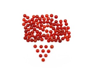 Cabochons ronds en corail naturel, pierres précieuses en vrac, plusieurs tailles pour la fabrication de bijoux, fournisseur en gros - Product Image 1