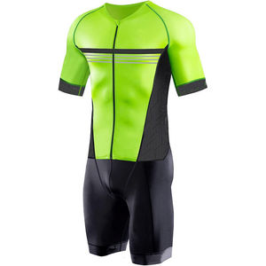 Traje de Triatlón de Una Pieza sin Mangas, de Secado Rápido, Resistente al Viento, Talla Grande, con Impresión por Sublimación Personalizada, para Mujer y Hombre, para Ciclismo y Running - Product Image 1