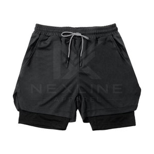Pantalones Cortos Deportivos para Hombre, Diseño Flexible y Material Resistente, Ideales para Entrenamientos en el Gimnasio, Deportes y Rutinas de Entrenamiento - Product Image 2