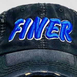 หมวกแก๊ปยีนส์สีดำ Zeta Phi Beta รุ่น Finer แต่งลายปักสีน้ำเงิน ปี 1920 หมวกเบสบอลสำหรับชมรมนักศึกษา ปรับขนาดได้ หมวกแฟชั่นสำหรับผู้หญิง - Product Image 5