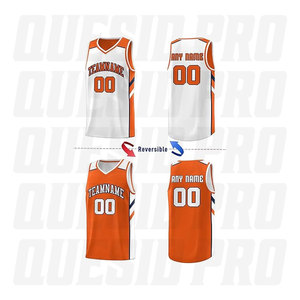 New Season Unisex High Quality Breathable Basketball Jersey Sportswear Team Embroidery Stitched <b>Plus</b> <b>Size</b> Sublimation Basketball - Product Image 2