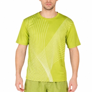 เสื้อยืดผู้ชายสีพื้นลำลอง ผ้าฝ้าย ระบายอากาศ แขนสั้น สต็อกพร้อมส่ง ผลิตในปากีสถาน ราคาขายดีที่สุด ผ้าฝ้ายสีพื้น - Product Image 3