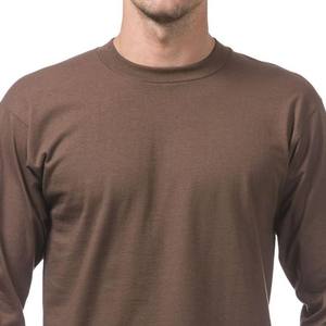 Chemise à manches longues en coton pour homme, respirante, sur mesure, confortable, vêtement de sport, prix avantageux, vente chaude - Product Image 2