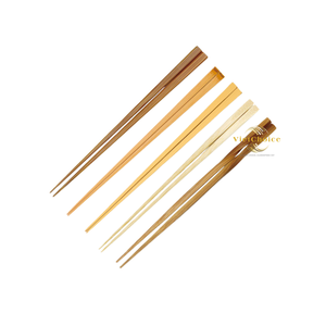 Palillos de bambú ecológicos, juego de cubiertos de madera orgánica y sostenible para servicio de comida en restaurantes asiáticos Vietchoice - Product Image 4