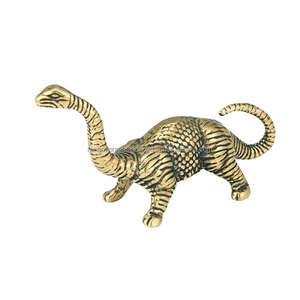 รูปปั้นไดโนเสาร์โลหะทำด้วยมือการตกแต่งแบบดั้งเดิมที่หรูหราสำหรับโรงแรมและสำนักงานที่บ้าน - Product Image 4