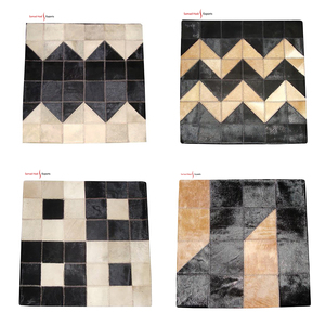 Tapis et tapis en cuir esthétiques faits à la main housses de coussin utilisation de prière à domicile de qualité vente chaude ensemble de tendances vente en gros offert - Product Image 6