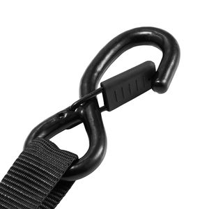 Cinghie a cricchetto retrattili da 1 pollice x 10 piedi con 4 anelli morbidi e ganci a S, resistenza alla rottura di 1200 libbre - Product Image 5