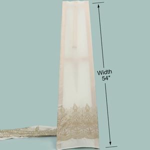 Premium Sequence Embroidery Fabric For Women Fashion Wear Designer <b>Garments</b> Party Wear Dresses Kaftan Abaya Bridal Wear - Product Image 2