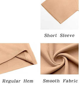 Camisetas personalizadas con logo, de algodón grueso, holgadas, de manga corta, para deporte de verano, tallas grandes. - Product Image 5