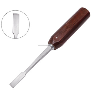 Osteotome chirurgical 10 mm à bord biseauté en acier inoxydable, ciseau à os manuel, kit chirurgical de classe I pour la chirurgie générale, certifié CE - Product Image 6