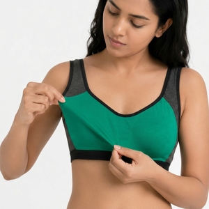 Women Racerback Sports <b>Bra</b> Comfortable Stretch Gym <b>Bra</b> for Yoga Fitness Training and Active Lifestyle - Product Image 5