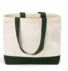 Sacs de courses les plus vendus, sac fourre-tout en toile 100% coton avec logo imprimé personnalisé, coton à soufflets - Product Image 3