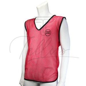 Best Selling Soccer Vest Mesh <b>Training</b> <b>Bibs</b> Reversible Breathable Quick Dry Short Sleeve Sports Cheap Price - Product Image 2