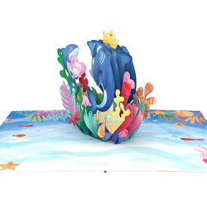 Meilleure carte pop-up 3D pour papa, carte de vœux faite à la main, cartes pop-up 3D pour la fête des mères et des pères, carte pop-up 3D, carte de vœux artisanale en papier - Product Image 2