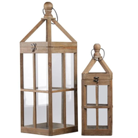 Lanterne en bois artisanale de qualité supérieure, écologique, sur mesure, avec logo personnalisé et impression typographique classique