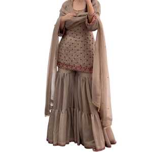 Nueva Llegada de Vestidos Punjabi para Mujer, Bordados, Tradicionales, para Fiestas, Ropa India y Pakistaní, Vestidos Anarkli de Diseñador para Mujer - Product Image 1