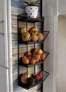 Multi Layer Metal Fruit <b>Basket</b> Rack Kitchen Countertop <b>Storage</b> Organizer for home hotel restaurant kitchen <b>storage</b> holder rack - Product Image 4