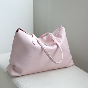 Designer Style Genuine <b>Leather</b> Tote Bag Women Large Capacity Shoulder <b>Purse</b> Real <b>Leather</b> Work Handbag Custom - Product Image 2