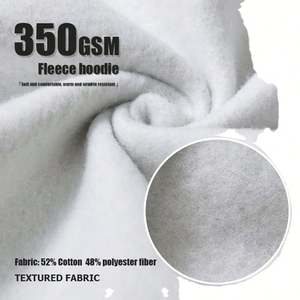 Sweat-shirts à capuche unisexes de haute qualité pour hommes, coupe oversize, personnalisables avec logo, en molleton de coton épais 350 g/m² - Product Image 4