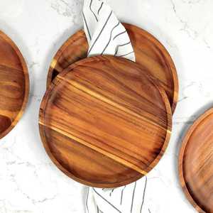 Plato de madera de la mejor calidad para frutos secos, para fiestas, almacenamiento de frutos secos y nueces, dividido, para el hogar, sala de estar, a bajo precio. - Product Image 4