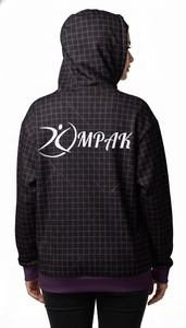 เสื้อฮู้ดดี้โอเวอร์ไซส์ลำลองสำหรับฤดูหนาวระดับไฮเอนด์  แบบยูนิเซ็กซ์  พร้อมลายปักและลายพิมพ์แบบซับลิเมชั่นเต็มตัว สำหรับสตรีทแวร์ที่เน้นเทรนด์ - Product Image 2