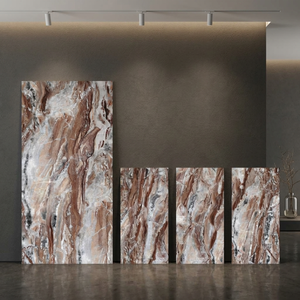 Carreaux de porcelaine brillants Bugatti Gold 800x1600mm pour sol d'hôtel, luxe, 32x64 pouces, carreaux de céramique émaillés pour mur, carreaux de sol en porcelaine - Product Image 4