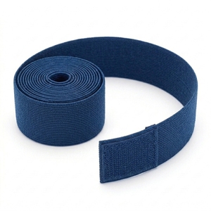 Bandages de boxe pour adultes 2026 – Qualité OEM supérieure, bleus avec fermeture noire à motif goutte d'eau - Product Image 2