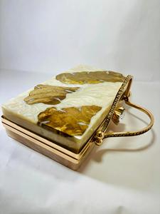 Meilleure Pochette de Soirée en Résine pour Femmes, Nouveau Design, Motif Peint Artistique, Idéale pour Fêtes et Mariages en Inde, Utilisation Polyvalente, Cadeau - Product Image 2