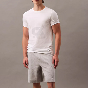2026 Quality Breathable Quick Dry Eco-Friendly Men's Plus Size <b>Ringer</b> <b>T</b>-<b>Shirt</b> Regular Fit O-Neck Collar Solid Front Logo Pattern - Product Image 6
