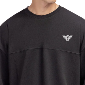 Camiseta de Algodón Negra para Hombre, Corte Regular, Estampado Serigrafiado, Estilo Casual, Transpirable, para Uso Diario, Moda Veraniega - Product Image 5