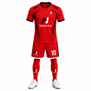 ชุดฟุตบอลหญิง Nofyan Ind สีชมพู แบบ sublimated แขนสั้น ระบายอากาศได้ดี ทรงปกติ สำหรับผู้ใหญ่ ทุกฤดูกาล - Product Image 2