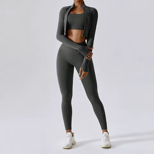Customized <b>Men</b> Gym Suit <b>Bra</b> Leggings Pants Fitness Women Custom Design Women Yoga Wears Set - Product Image 6