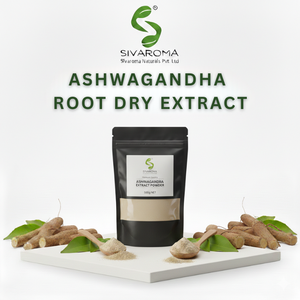 Extrait d'herbes sauvages en poudre d'Ashwagandha, concentration à 80 %, qualité cosmétique pour applications alimentaires, cosmétiques et boissons - Product Image 3