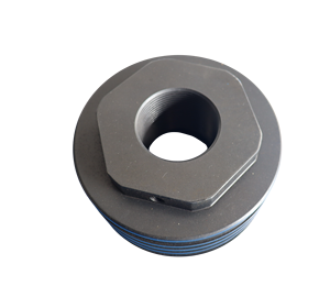 Tapa de extremo de tubo acanalada mecanizada por CNC de acero al carbono sólido de alta calidad por Vartis Engineering - Product Image 2