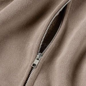 Sudaderas con capucha y cremallera frontal para hombre, de tejido grueso, con dobladillo acanalado y sensación cálida para el día a día en invierno. - Product Image 4